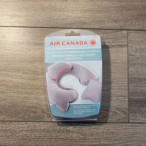 Air Canada inflatable travel pillow